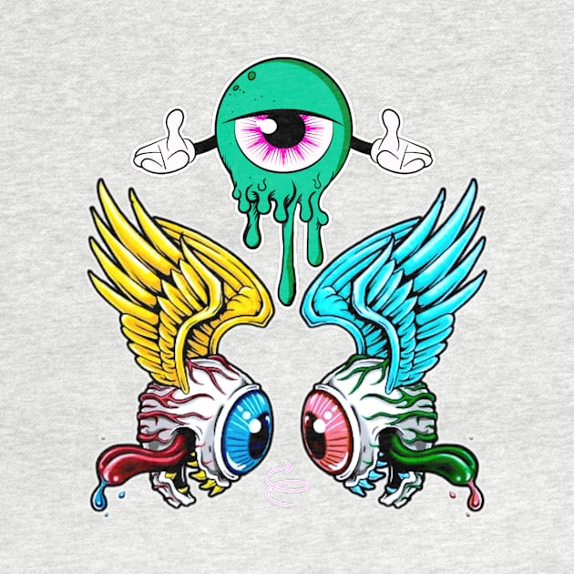 Three Eyes by CazzyShop